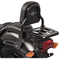 Respaldo XS3 Compatible para Honda Rebel 500 17-21 con Portaequipaje Negro